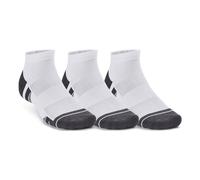 Under Armour Performance Tech Low Chaussettes De Tennis Pack De 3-Blanc 47.5-50.5