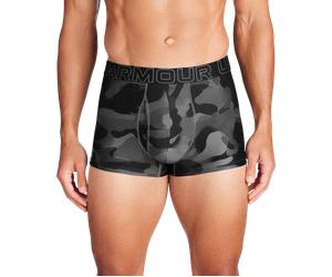 Under Armour Performance Tech™ Printed 3" Boxerjock® 3P Caleçon S Noir