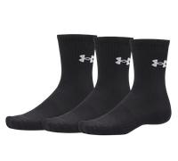 Under Armour Chaussettes Performance Cotton Crew Lot de 3 paires XL Noir