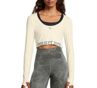 Under Armour Pjt Rck LG LS Workout Top-BRN Tee-shirt S Argent