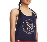 Under Armour Pjt Rck Q3 Arena Tank-BLU Débardeurs XS Bleu