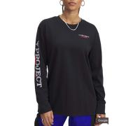 Under Armour Pjt Rck W LS Campus T Q1 Tee-shirt à manches longues S Noir