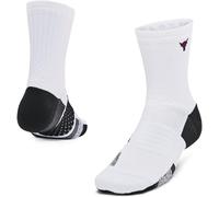Under Armour Playmaker Mid Crew Sock Blanc Mens 12+ Unisex