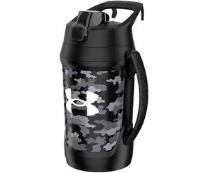 Under Armour Playmaker Pichet 1,8 l Bouteille d'eau Unisexe, Black Woodland | Avec poignée