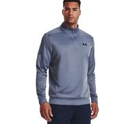 Under Armour Polaire 1/4 Zip Pull Hommes Sport-Sweater Pull Gris / Violet Neuf