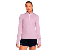 Under Armour Qualifier Run Half Zip Fleece Rose M Femme
