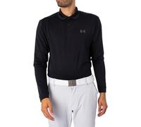 Under Armour Polo Perf à Manches Longues pour Homme Noir/Gris XL, Noir/Gris, XL