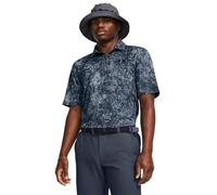 Under Armour Polo Playoff 3.0, Gris averse/bleu marine minuit, Taille XL