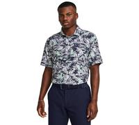 Under Armour Polo Playoff 3.0, Gris halo/vert maille/bleu marine minuit, XX-Large