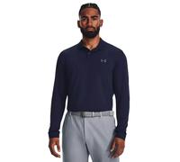 Under Armour pour des Hommes Polo à Manches Longues Matchplay, Bleu, M