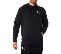 Under Armour Pour des hommes Sweat à capuche essentiel en molleton, Noir M