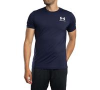 Under Armour Pour des hommes T-shirt ajusté avec logo HeatGear, Bleu