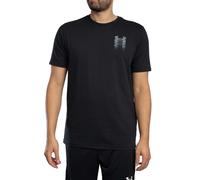 Under Armour Pour des hommes T-shirt ample à motif flou au dos, Noir