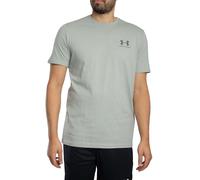 Under Armour Pour des hommes T-shirt ample avec logo sur la poitrine gauche, Gri