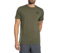 Under Armour Pour des hommes T-shirt ample avec logo sur la poitrine gauche, ver