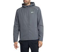 Under Armour pour des Hommes Veste à Capuche Launch, Gris, L