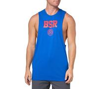 Under Armour Project Rock Blood Sweat Respect Débardeur pour homme, (400) Team Royal / Racer Red, Small