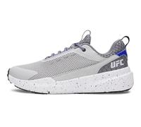Under Armour Project Rock Blood Sweat Respect 5 UFC Baskets unisexes pour adulte, (011) Mod Gray/Titan Gray/Blanc, 7 Women/5.5 Men