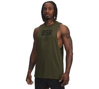 Under Armour Project Rock Blood Sweat Respect Débardeur pour homme, (308) Expedition Vert/Noir, Taille S