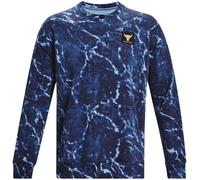 Under Armour Project Rock Rival Fleece Crew Men's Bleu L Male
