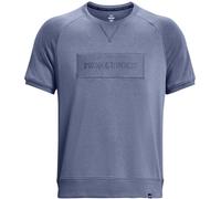 Under Armour Project Rock Terry Gym Top Mens Bleu XS Male