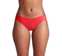 Under Armour Pure Stretch 3-Pack No Show Bikini Sous-vêtements pour femme S Rouge