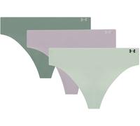 Sous-vêtements pour femme Under Armour Pure Stretch 3-Pack No Show Thong 1200122409807 taille L EU