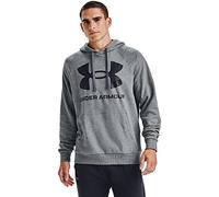 Under Armour Rival Fleece Big Logo HD T-Shirt Homme, Gris Clair Chiné/Noir (012), L