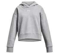 Under Armour Sweat à capuche court Rival Fleece Gris 14-16 ans Fille
