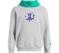 Under Armour Rival Fleece Graphics Sweatshirt à capuche YXS Argent