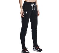Under Armour Rival Fleece Jogger Damen Pantalon De Sport Noir NEUF