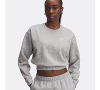 Under Armour Rival Fleece Piped Crew Sweat-shirt Femmes-Gris Clair