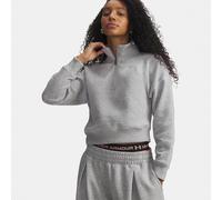 Under Armour Rival Fleece Script Halfzip Sweat-shirt Femmes - gris, blanc