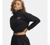 Under Armour Rival Fleece Script Half Zip Sweatshirt Noir XS Femme
