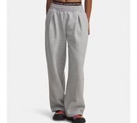 Under Armour Rival Fleece Script Pt - Mod Gray Light Heather/White - XL