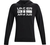 Under Armour, Rival Fleece Signature Box , Sweat À Capuche, Noir, MD, Homme
