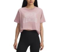 Under Armour Women's Varsity Oversized T-Shirt Tourmaline rose 12 (M) Female