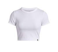 Under Armour Rival Rib Baby T-shirt Femmes-Blanc