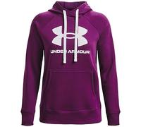 Under Armour Rival Sweat à Capuche en Polaire avec Logo, (514) Rivalité / / Blanc, X-Small Femme