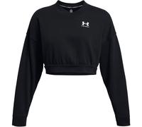 Under Armour Rival Terry Crew Cropped Sweatshirt Noir 12 (M) Female