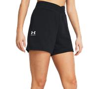 Under Armour - Short UA Rival Terry - short running femme en sweat léger, entraînement - XS Noir