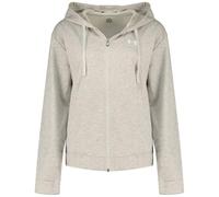 Under Armour Rival Terry Zip Complet Femmes, Sweat zippé Doux et Chaud, Veste Sweat molletonnée au séchage Rapide, Mod Gray/White, L, Mod Gray/White, XXL