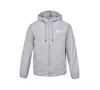 Under Armour Rival Woven Windbreaker - Blouson coupe-vent gris/blanc XXL