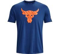 Under Armour Rock Brahma Bull Regular Fit T-Shirt Bleu XS Male