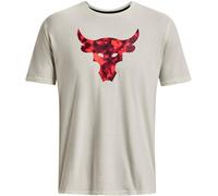Under Armour Rock Brahma Bull Regular Fit T-Shirt Ivoire/Noir S Male