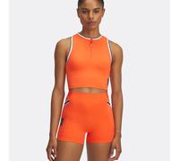 Under Armour Run 96 Tank Débardeur Tank Top Femmes - Orange, Taille L