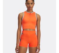 Under Armour Run 96 Débardeur Tank Top Femmes-Orange, Taille XS