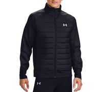 Under Armour Veste Run Insulate Hybrid Veste de Sport Homme Black/Reflective (001) FR: L (Taille Fabricant: LG)
