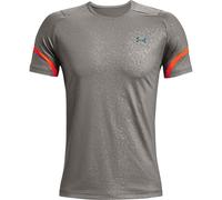 Under Armour Rush 2.0 Emboss Short Sleeve Homme Gris - T-shirts de running hommes XS