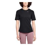 Under Armour Rush Short Sleeves Femme Noir - Tee-shirts de running femmes M